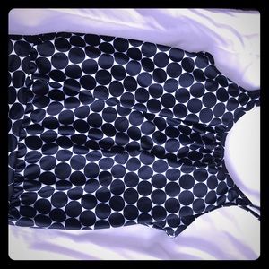 Black and white Bathing suit tank